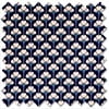 Ted Baker Palm Geo, Navy - Roman Blind